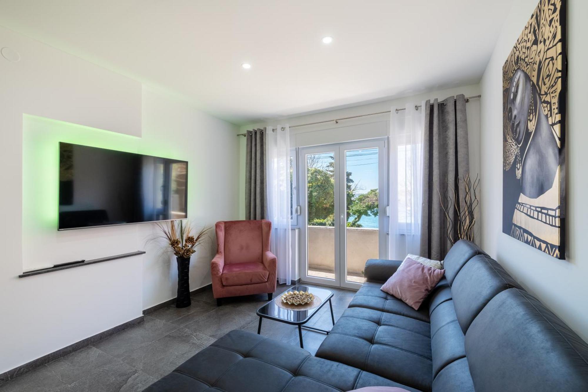 Kolovare Garden Oasis - First Row By Sea Apartman Zára Kültér fotó