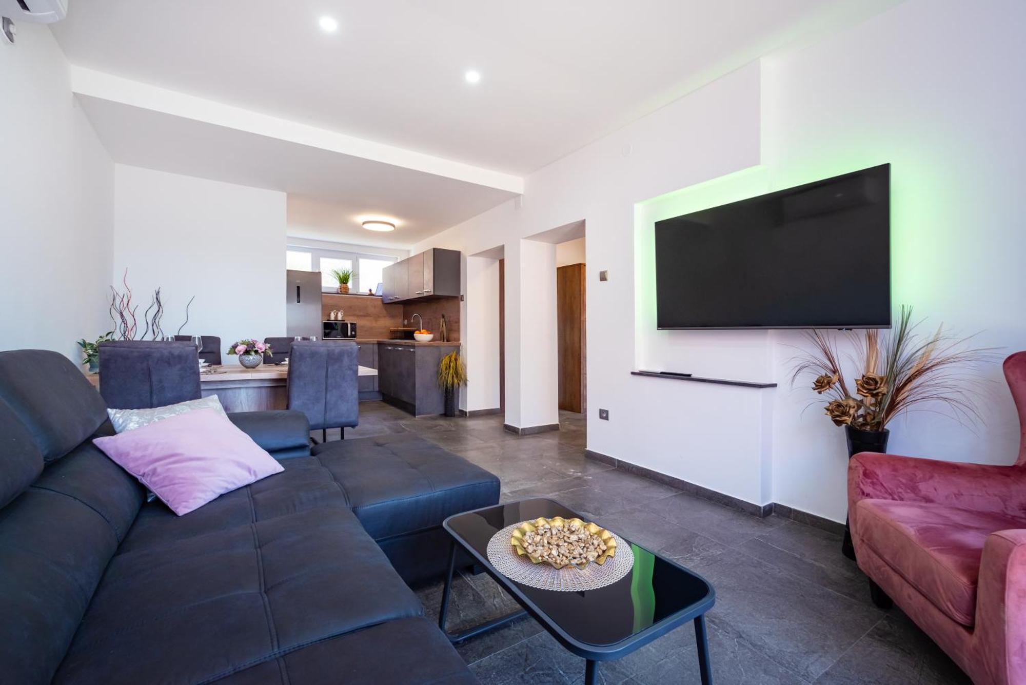 Kolovare Garden Oasis - First Row By Sea Apartman Zára Kültér fotó