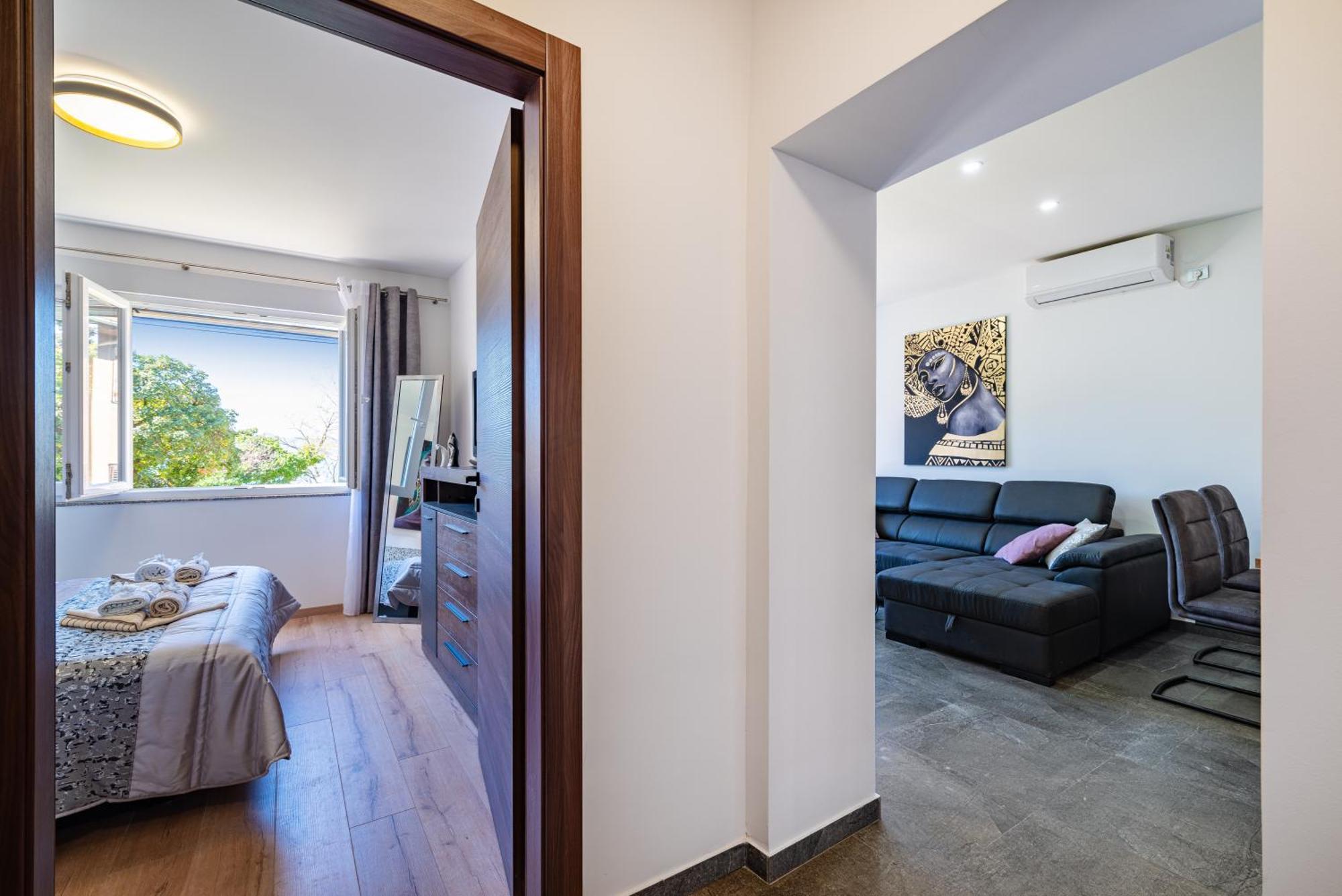 Kolovare Garden Oasis - First Row By Sea Apartman Zára Kültér fotó