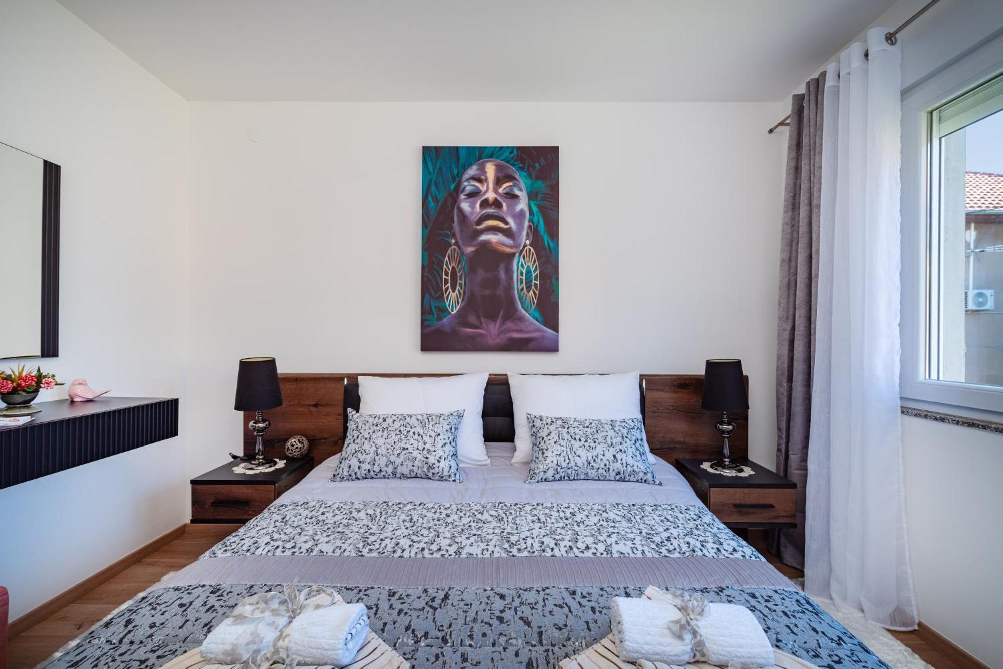 Kolovare Garden Oasis - First Row By Sea Apartman Zára Kültér fotó