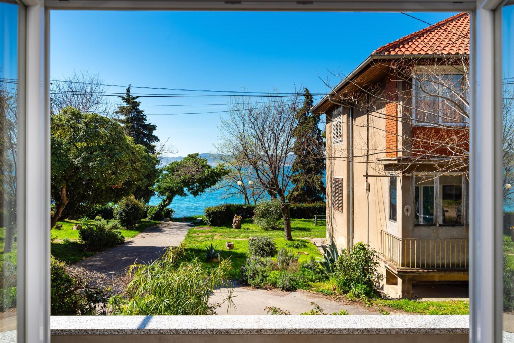 Kolovare Garden Oasis - First Row By Sea Apartman Zára Kültér fotó